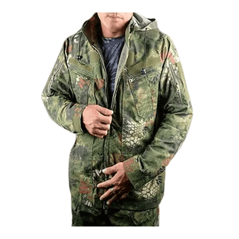 Militær Jakke i kryptek camouflage