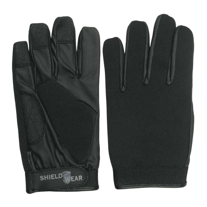 Neopren handske med polyester/polyurethane håndflade