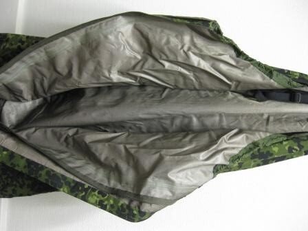 Goretex soveposeovertræk i M/84 camouflage – brugt