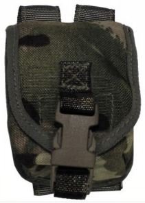 Taske til granat i camouflage – brugt