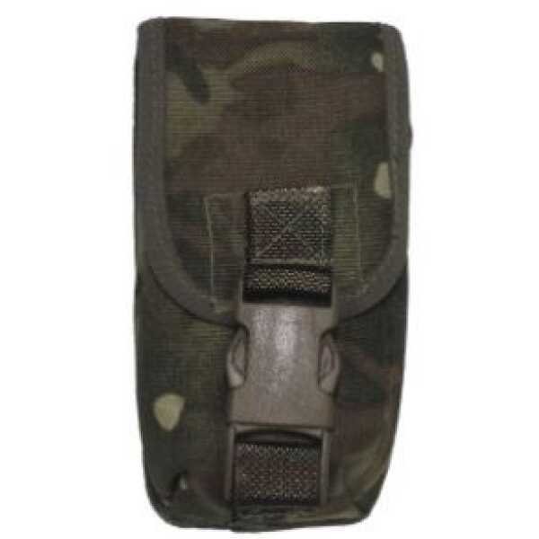 Militær taske i camouflage til røggranat