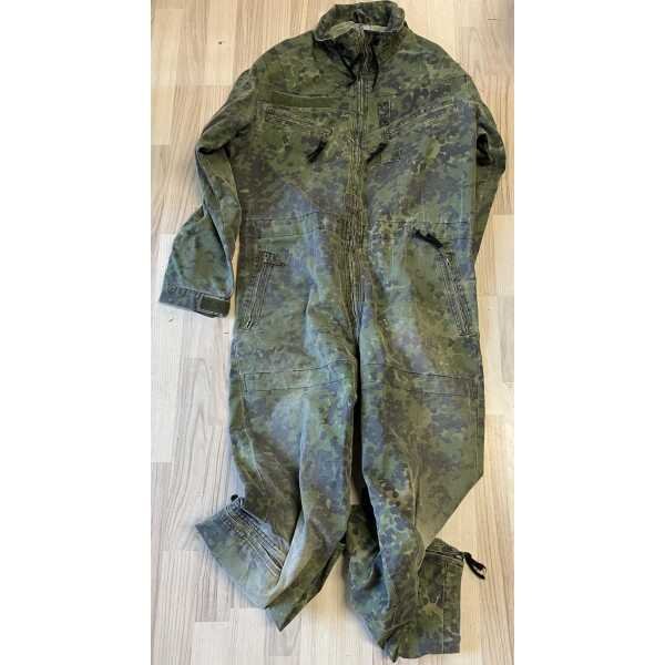 Nomex køredragt i m/84 camouflage - brugt