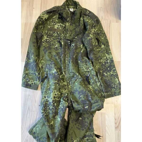 Nomex køredragt i m/84 camouflage - brugt