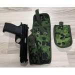 Pistolhylster i M/84 camouflage