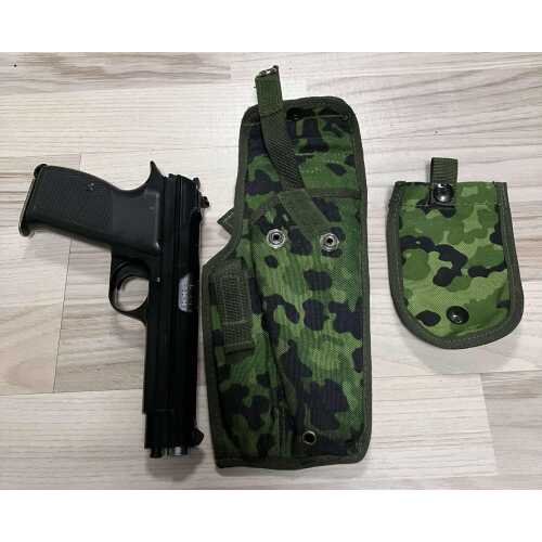 Pistolhylster i M/84 camouflage