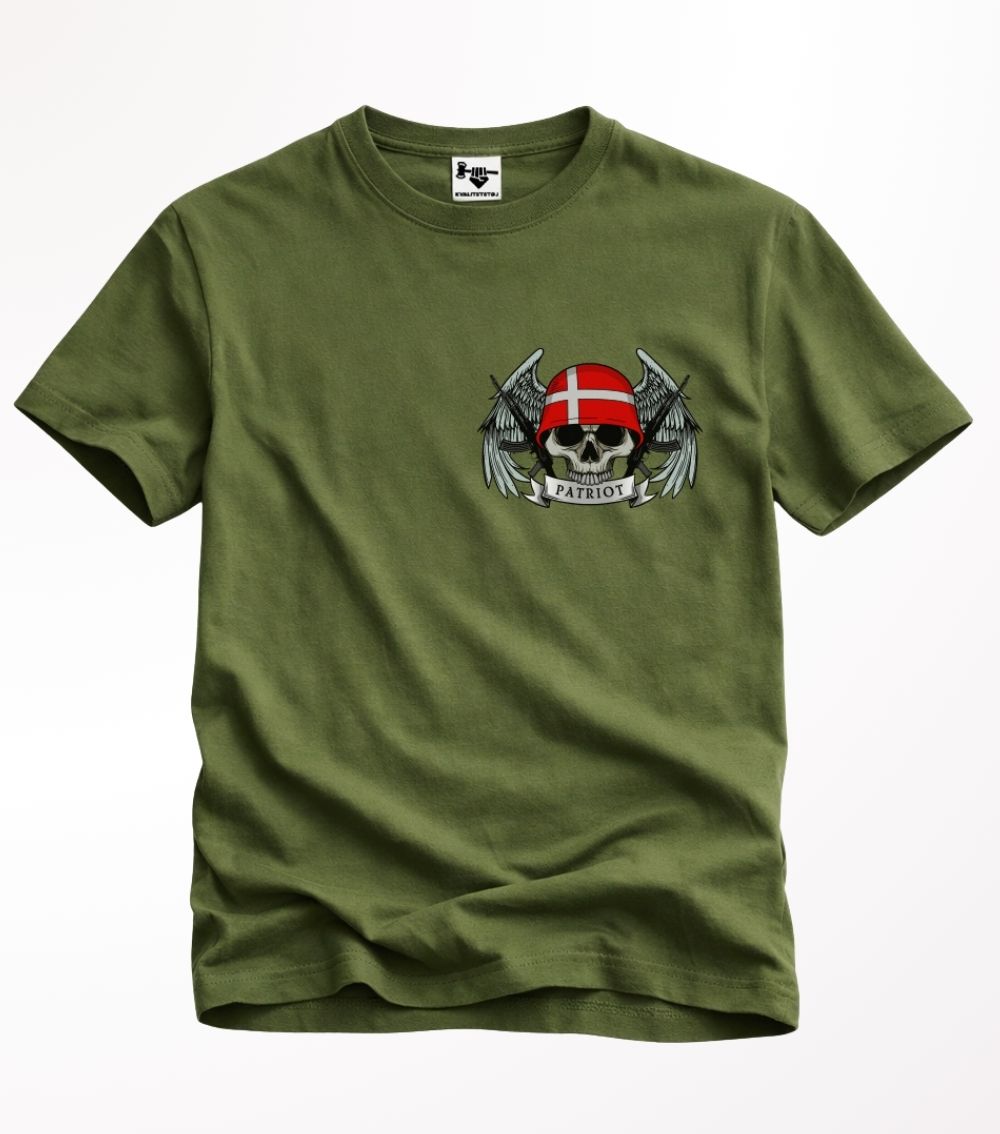 Armywear T-shirt – Danish Patriot Military Design | 100% Bomuld