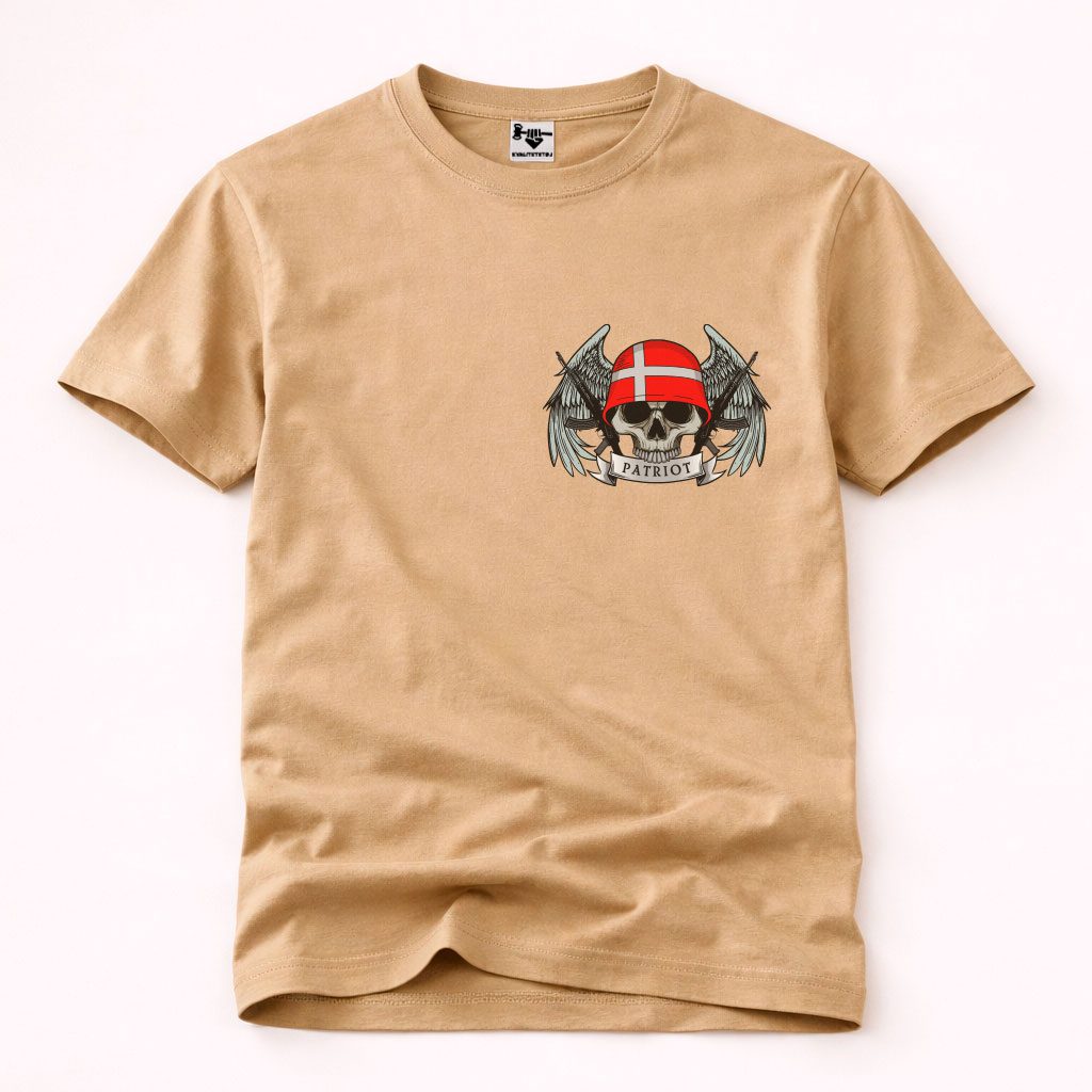 Armywear T-shirt – Danish Patriot Military Design | 100% Bomuld
