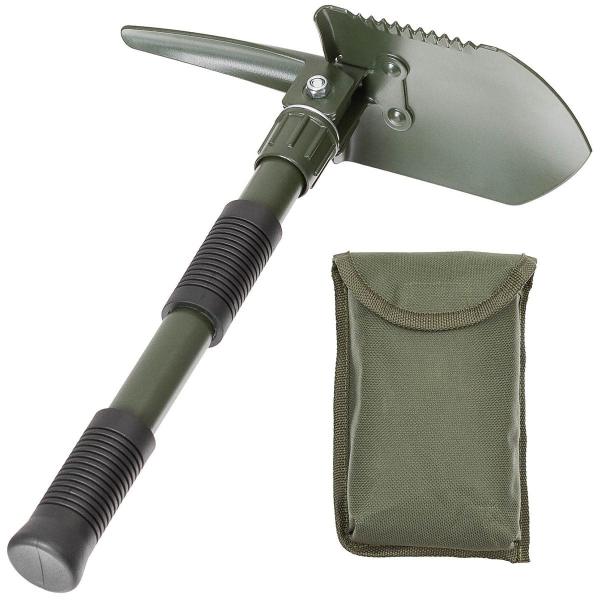 MFH mini folde-spade 3-i-1 oliv
